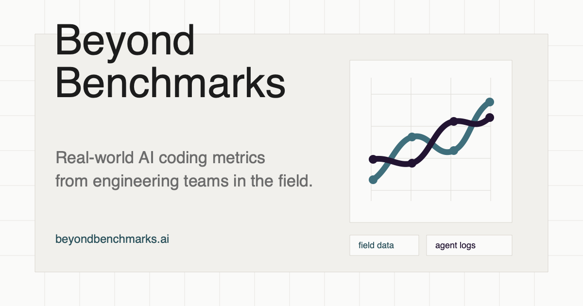 Beyond Benchmarks